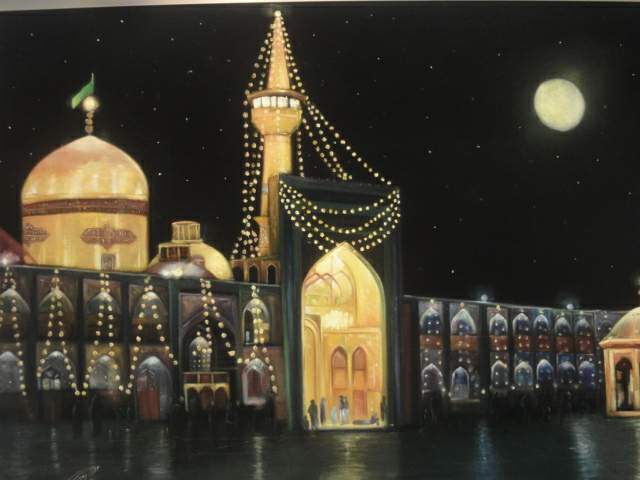 فرلقا امیری- نقاشی رنگ روغن